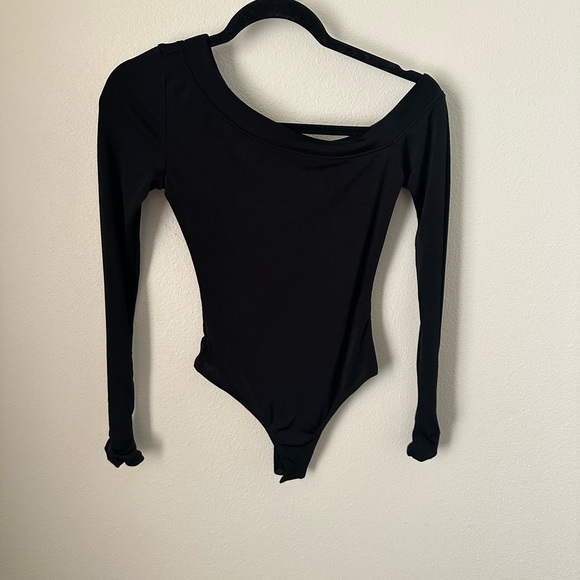 NWT. Free People Asymmetrical Bodysuit - Picture 1 of 5